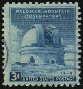 UNITED STATES - CIRCA 1948: stamp printed by United states, shows Observatory Palomar, circa 1948.